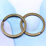 100pcs/Lot Key Ring Diy Jewelry Accessories Key Ring Thickened Iron Ring Pendant