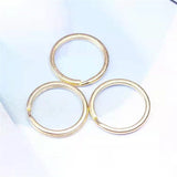 100pcs/Lot Key Ring Diy Jewelry Accessories Key Ring Thickened Iron Ring Pendant