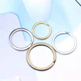 100pcs/Lot Key Ring Diy Jewelry Accessories Key Ring Thickened Iron Ring Pendant