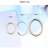 100pcs/Lot Key Ring Diy Jewelry Accessories Key Ring Thickened Iron Ring Pendant