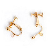 100pcs No Hole Ear Clips DIY Earrings Parts