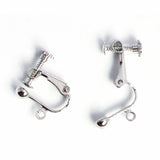 100pcs No Hole Ear Clips DIY Earrings Parts