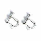 100pcs No Hole Ear Clips DIY Earrings Parts