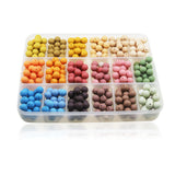 100pcs Silicone Beads 12mm Teething Necklace Baby Teether Toy BPA Charms Nursing