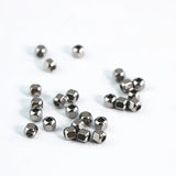 100pcs Stainless Steel Beads 3mm Spacer Loose Beads for DIY Jewelry