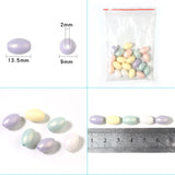 100pcs/Lots Macaron Acrylic Beads for DIY Jewelry Making