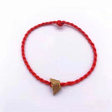 100pcs Heart/Cat Charm Bracelet Diy Jewelry Red String Couple Bracelets