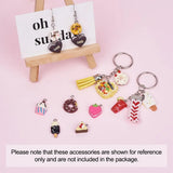 100 Resin Food Charms Pendants DIY Necklace Earring