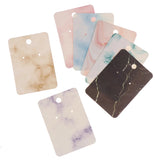 100pcs Marbling Earring Card Studs Necklace Jewelry Display Earrings Papers