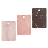100pcs Marbling Earring Card Studs Necklace Jewelry Display Earrings Papers
