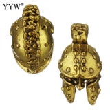 100pcs Metal Beads Helmet Beads Antique Steel Bronze