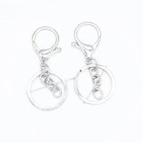 100pcs Metal Lobster Clasp Key Chain DIY Accessories