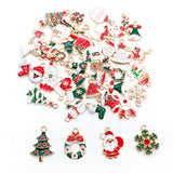100pcs Mix Christmas Accessory For Jewelry Making