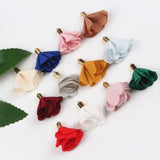 100pcs Mix 30mm Flower Tassel DIY Jewelry Findings