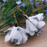 100pcs Mix Flower Tassel 42mm Jewelry Findings DIY Key Chain