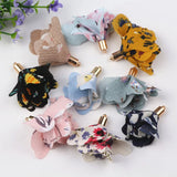 100pcs Mix Flower Tassel 42mm Jewelry Findings DIY Key Chain