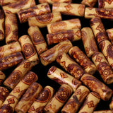 100pcs Mixed Wooden Beads for Bracelet DIY Crafts