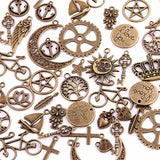 100pcs Mixed Charms Pendants for Jewelry Making DIY H3002-1