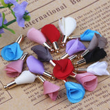 100pcs Mixed Flower Tassel 20mm Small Tassels Jewelry DIY Mobile Phone Charms
