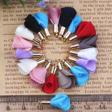 100pcs Mixed Flower Tassel 20mm Small Tassels Jewelry DIY Mobile Phone Charms