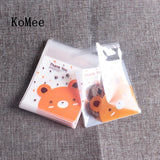 100pcs Mouse Monster Candy Cookie Biscuit Opp Bag 7x7cm