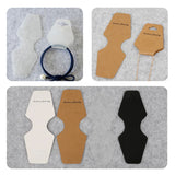 100pcs Earring Necklace Display Cards Jewelry Package Hang Tag