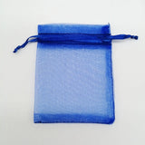 100pcs Multicolor Organza Gift Bags Drawstring Pouch