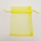 100pcs Multicolor Organza Gift Bags Drawstring Pouch