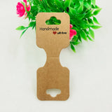 100pcs Multicolor Paper Necklace Cards for Jewelry Displays