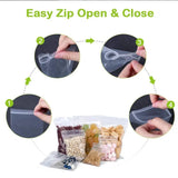 100pcs Clear Self-adhesive Cello Bags for Candy Packing Resealable