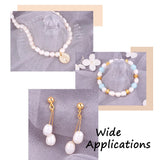 100pcs Freshwater Pearl Beads for DIY Jewelry Making 7~10x7~8mm