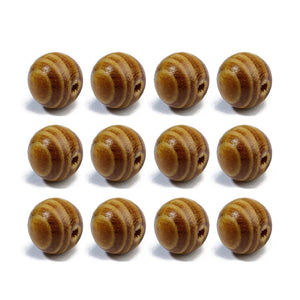 100pcs Natural Wood Beads 6mm-12mm Spacer DIY Jewelry Making