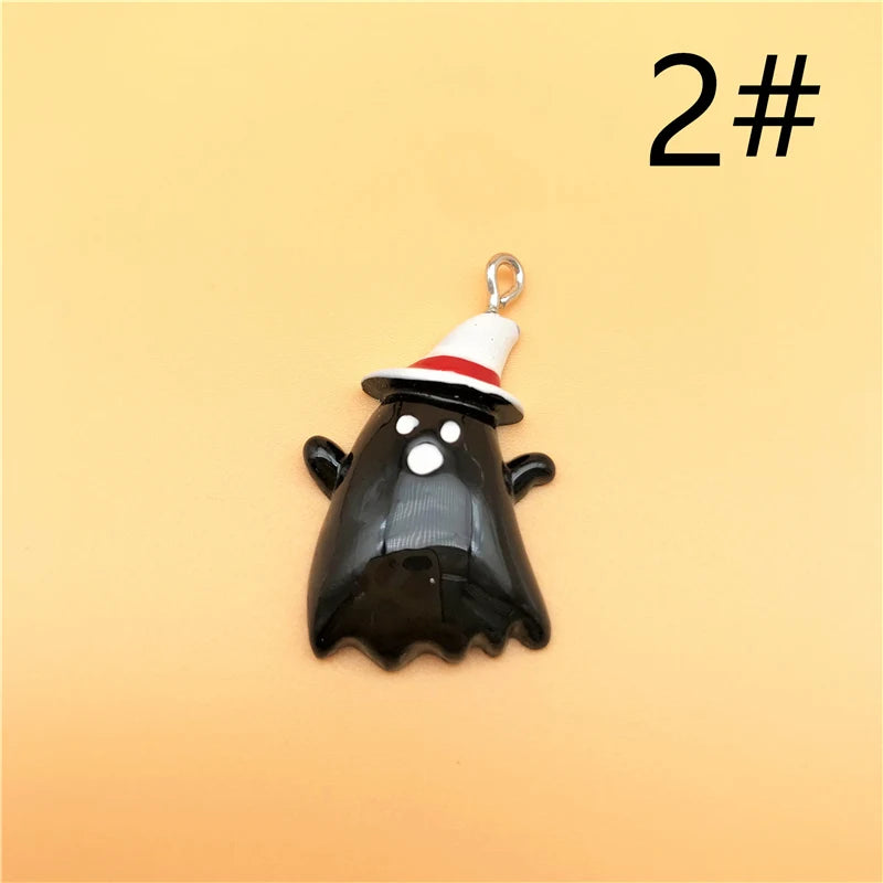 100pcs Halloween Charms Pendants for DIY Jewelry Making