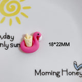 100pcs Ocean Beach Resin Charms for Jewelry Making Diy Earring Necklace Pendant