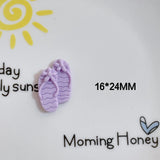 100pcs Ocean Beach Resin Charms for Jewelry Making Diy Earring Necklace Pendant