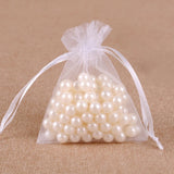100pcs Organza Gift Bags for Jewelry Candy Present