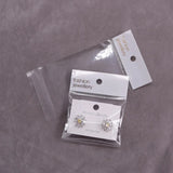 100pc 5*12cm Self Adhesive Clear Plastic Bag for DIY Jewelry Packaging