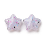 100pcs Opaque Acrylic Star Beads 19x20x8.5mm DIY Bracelet Necklace