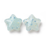 100pcs Opaque Acrylic Star Beads 19x20x8.5mm DIY Bracelet Necklace