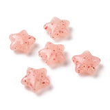 100pcs Opaque Acrylic Star Beads 19x20x8.5mm DIY Bracelet Necklace