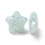 100pcs Opaque Acrylic Star Beads 19x20x8.5mm DIY Bracelet Necklace