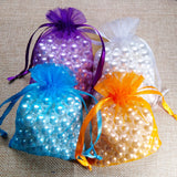 100pcs Organza Bag Jewelry Packaging Wedding Party Gift Bag Pouch