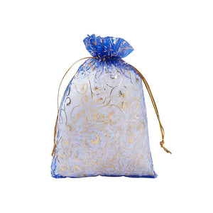 100pcs Organza Bags Jewelry Packaging Wedding Party Gift Pouches