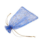 100pcs Organza Bags Jewelry Packaging Wedding Party Gift Pouches