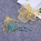 100pcs Organza Candy Gift Bags Drawstring Pouches for Wedding Party