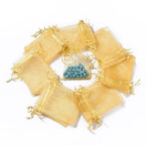 100pcs Organza Candy Gift Bags Drawstring Pouches for Wedding Party
