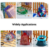 100pcs Organza Candy Gift Bags Drawstring Pouches for Wedding Party