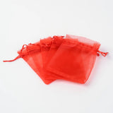 100pcs Organza Candy Gift Bags Drawstring Pouches for Wedding Party