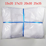 100pcs Organza Pouches 15x20 17x23 20x30cm 25x35 Drawable Organza Bags