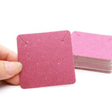 100pcs Jewelry Display Cards Necklace Earring Bracelet Holder